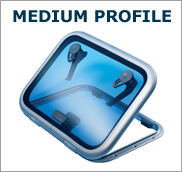 Medium profile hatch